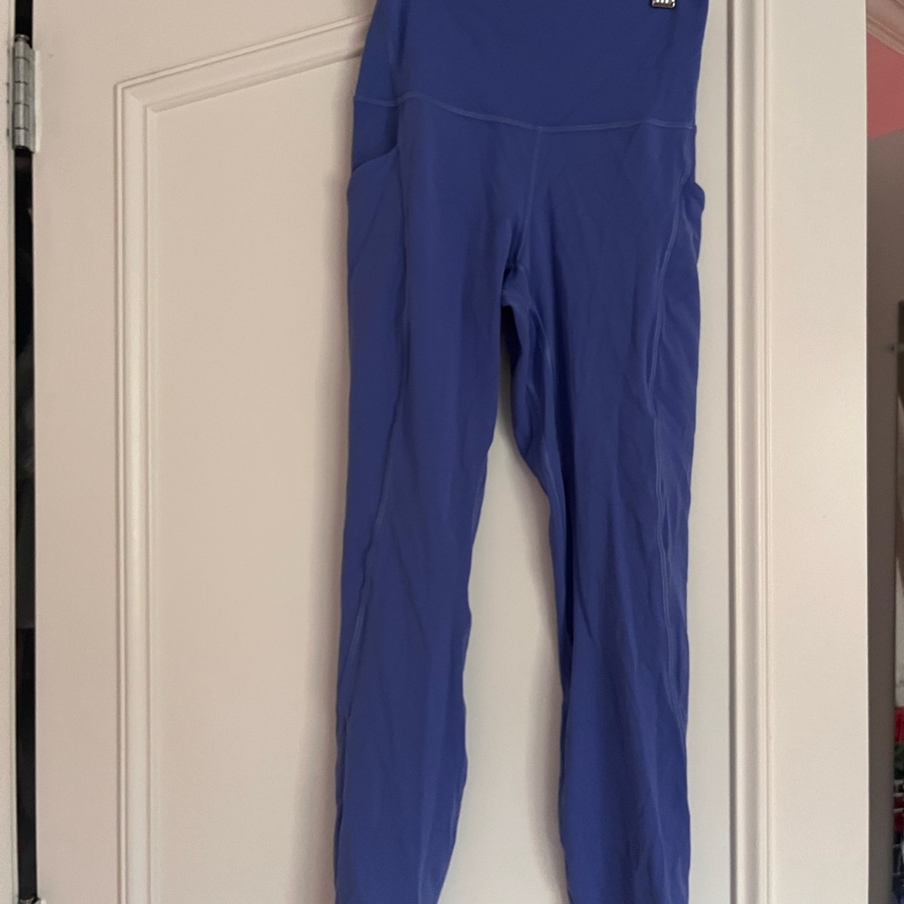 Lululemon Blue High-Waisted Leggings
